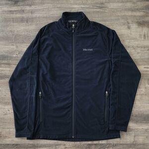 Marmot Fleece Full Zip Jacket Men's XL Black